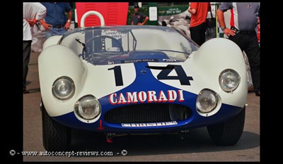 Maserati Birdcage Camoradi Streamlined T61 Le Mans 1960 4